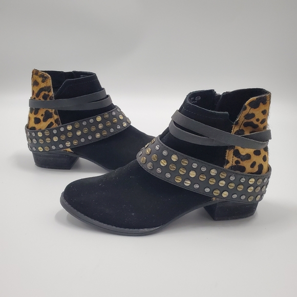 naughty monkey studded boots